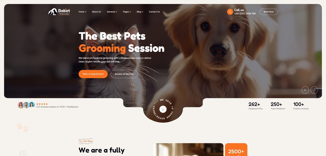 Κατασκευή ιστοσελίδας με e-shop για το pet-village.gr